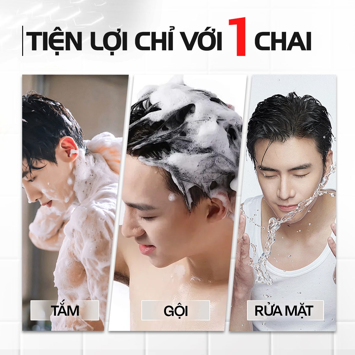SỮA TẮM GỘI 3 IN 1 RHYS LEGEND 350ML - Ảnh 7