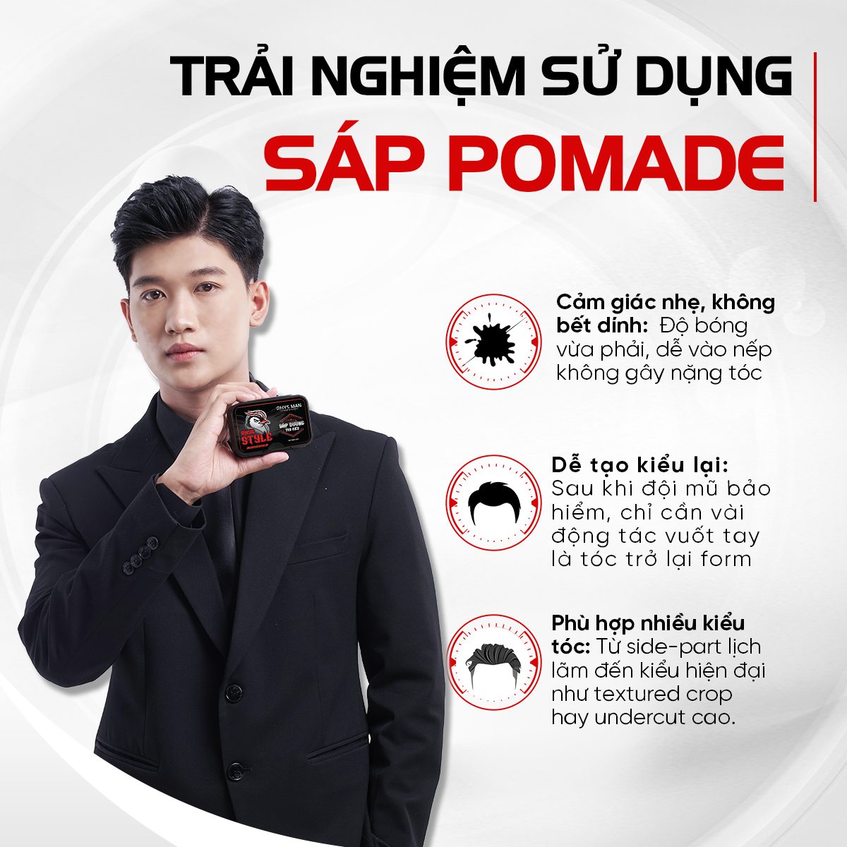 COMBO SÀNH ĐIỆU (Tặng lược tạo kiểu, hộp và túi) - Ảnh 7