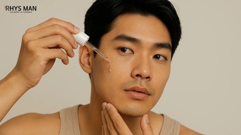 các bước skincare cho nam