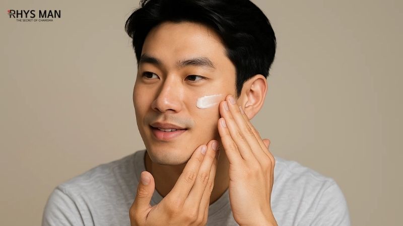 các bước skincare cho nam