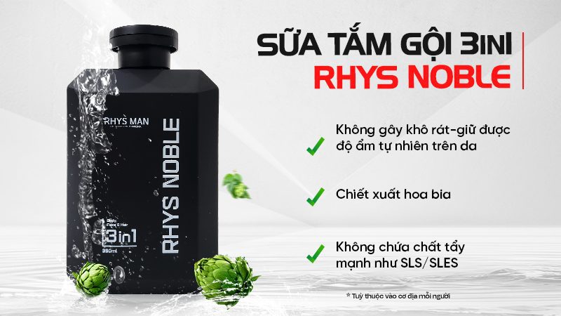 sữa tắm nước hoa nam