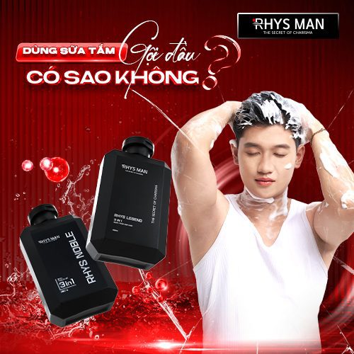 dùng sữa tắm gội đầu được không