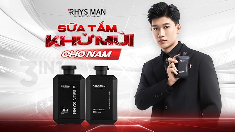 sữa tắm khử mùi cơ thể cho nam